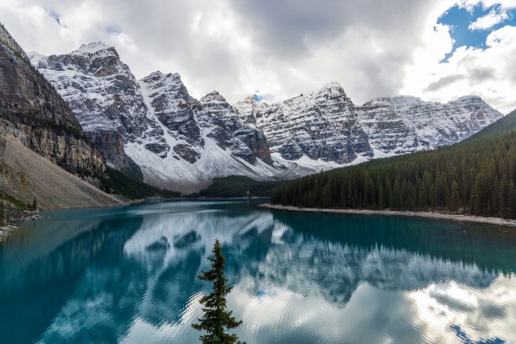 Moraine Lake in Valley of the 10 Peaks.